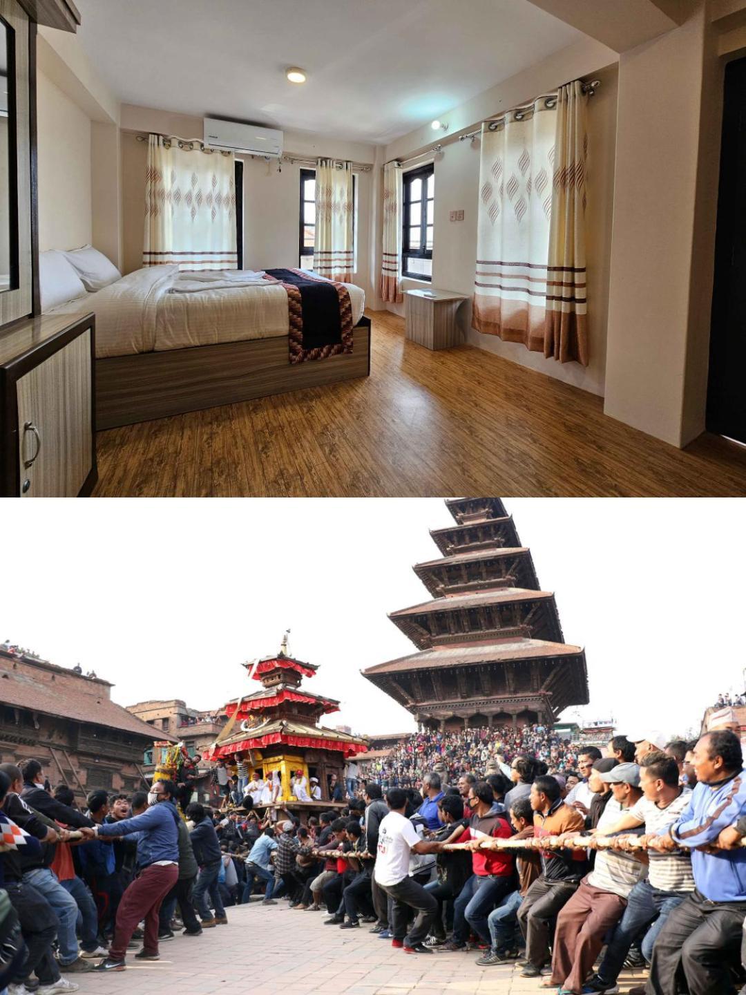 Hotel Durbar Side บักตะปูร์ ภายนอก รูปภาพ